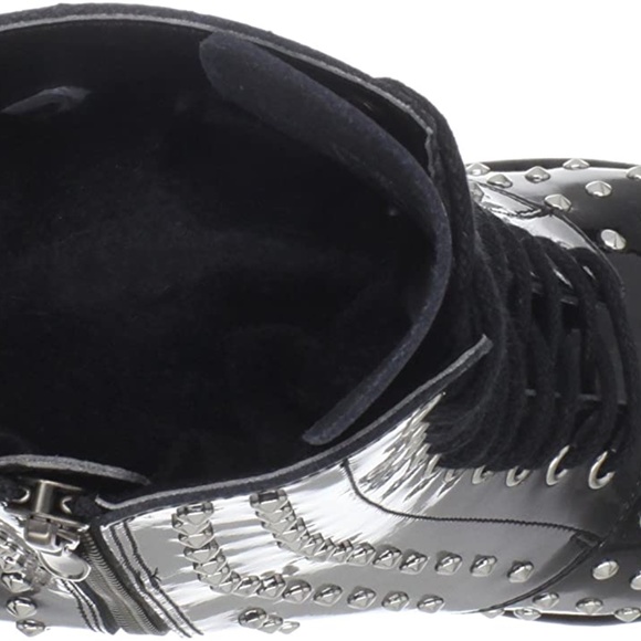 Dr. Martens Women's Alize Studded 10-Eye High Heel US 7 Zita Collection RARE!!! - Picture 4 of 6